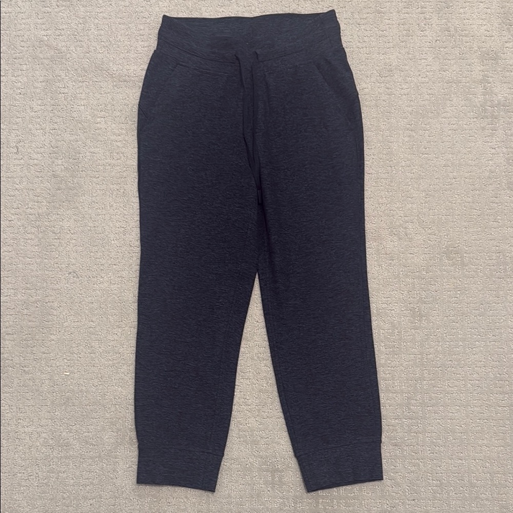 Lululemon Ready To Rulu Jogger Crop Heathered Submarine Blue Women’s Size 6